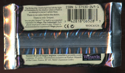 1997 MTG Magic the Gathering Tempest Booster Packs Factor Sealed - Image 3