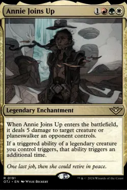 MTG: Annie Joins Up (Extended Art) | Outlaws of Thunder Junction 347 NM - Image 1