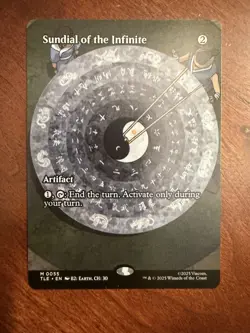 Sundial of the Infinite (Borderless) MTG Magic Avatar: TLA: Eternal Regular - Image 1