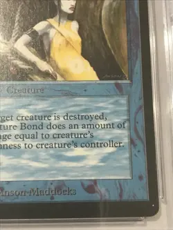 1993 MTG Beta - CREATURE BOND - CGC 7 Near Mint - Image 4