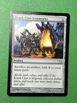 **Krark-Clan Ironworks** ~Fifth Dawn~ MTG: Magic the Gathering, Light Play (LP) - Image 1