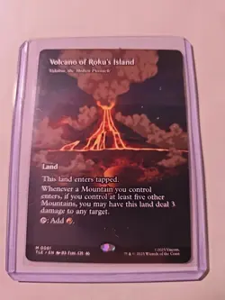 Volcano of Roku's Island - Valakut, the Molten Pinnacle (Borderless) Regular - Image 1