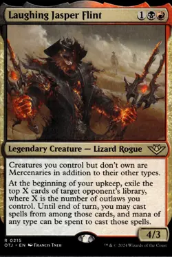 MTG: Laughing Jasper Flint (Extended Art) | Outlaws of Thunder Junction 355 NM - Image 1