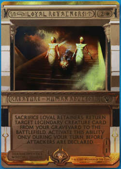 Loyal Retainers FOIL Masterpiece Series: Amonkhet Invocations PLD (498172) - Image 1