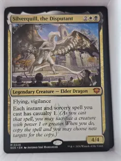 Silverquill, the Disputant - M SOS Secrets of Strixhaven 226 NM - Image 1