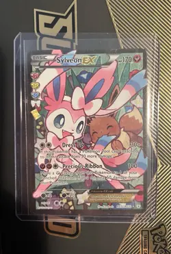 Pokemon TCG Sylveon EX Full Art RC32-32 Generations Radiant Collection Rare LP - Image 1