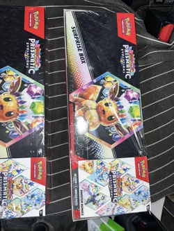 Pokemon Scarlet Violet Prismatic Evolutions Surprise Box Booster Bundle 2 PACK - Image 3