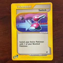 Switch 157/165 Common Expedition Pokemon Card - Image 1