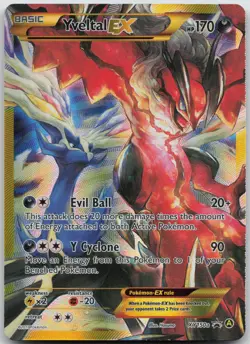 YVELTAL EX XY150A HOLO PROMO ALTERNATE ART PROMOS LP - Image 1