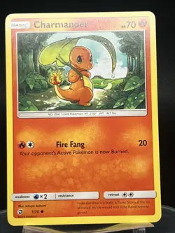 Charmander 1/70 Dragon Majesty Common -NM - Image 1