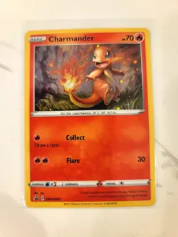 Charmander SWSH092 Black Star Promo 2021 Cosmos Holo Rare Pokemon TCG Card - NM - Image 1