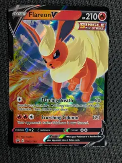 Flareon V SWSH149 Holo Promo Sword & Shield Promo Pokemon Near Mint - Image 1