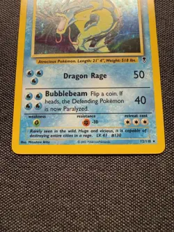 Pokemon TCG Gyarados Base Set 6/102 Holo Rare Ungraded LP+ - Image 3