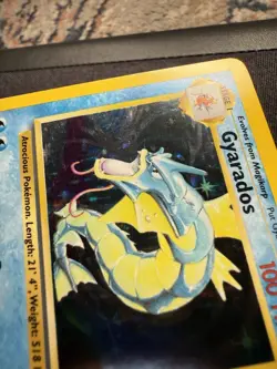 Pokemon TCG Gyarados Base Set 6/102 Holo Rare Ungraded LP+ - Image 5