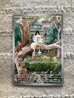 Meowth 106/094 IR Phantasmal Flames English Pokemon TCG - MINT - Image 1