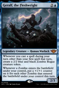 MTG: Geralf, the Fleshwright | Outlaws of Thunder Junction 50 NM - Image 1