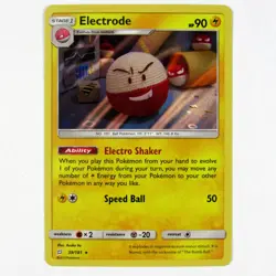 Electrode Holo 39/181 Holo Rare Sun & Moon Team Up Pokemon Card ☆Near-Mint☆ - Image 1