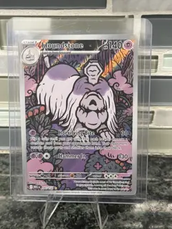 Pokemon N's Zekrom & Houndstone Holo Basic Stage 1 Lot of 2 Cards English - Image 4