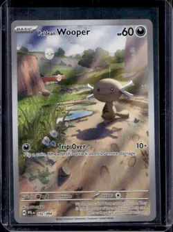 2025 Pokemon Phantasmal Flames Paldean Wooper Illustration Rare #102/094 - Image 1