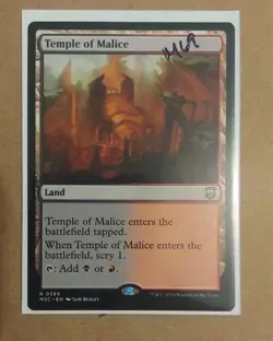 Temple of Malice #389 (NM) Modern Horizons 3 M3C Magic MTG - Image 1