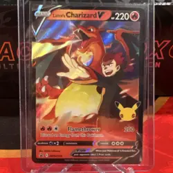 Pokemon TCG Lance's Charizard V SWSH133 Promo Holo 220 HP - Image 2