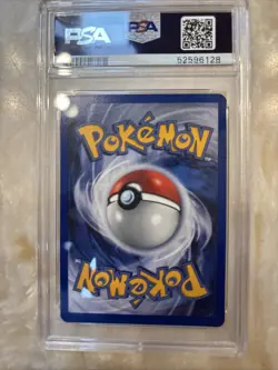 2001 Pokemon Neo Discover Holo Scizor PSA 8 NM-MT With Swirl - Image 3