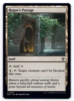 Rogue's Passage NM Commander: Murders at Karlov Manor 0284 MTG Regular - Image 1