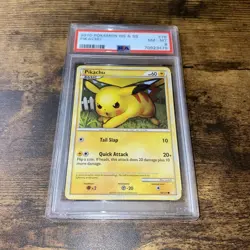POKEMON HEARTGOLD & SOULSILVER PIKACHU 78/123 PSA 8 NM-MT! - Image 1