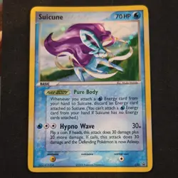 Pokemon Suicune EX Collector's Carry Tin 030 Nintendo Promo Holo 2005 NM- - Image 1