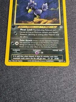 MURKROW NEO GENESIS 1ST EDITION 2000 POKEMON TCG 24/111 - Image 2
