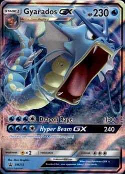 Gyarados GX - SM212 Holo Promo Sun & Moon Promo Pokemon - Image 1