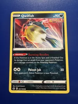 Pokemon Chilling Reign - Qwilfish 101/198 - Image 1