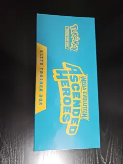Pokemon Mega Evolution Ascended Heroes ETB SLIGHTLY TORN SEAL!! SEE PHOTOS - Image 5