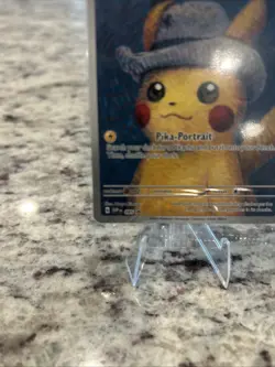 2023 Pokemon SVP EN Van Gogh Black Star Promo #085 Pikachu Grey Felt Hat #2 - Image 2