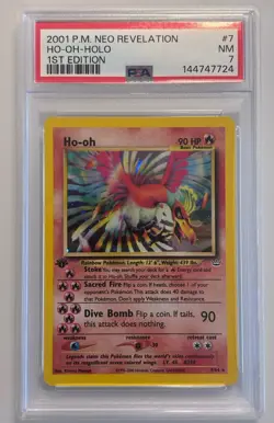 2001 P.M Neo Revelation Ho-Oh Holo 1st edition - Image 1