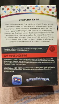 Pokemon TCG Scarlet & Violet 151 Booster Bundle Sealed - Image 4