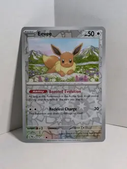 Eevee - 074/131 - Reverse Holo - Prismatic Evolutions - Pokemon TCG - NM - Image 1
