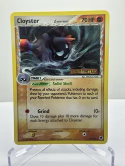 2006 Pokemon EX Dragon Frontiers Cloyster-Reverse Foil #14/101 - Image 1