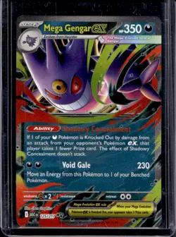 2026 Pokemon Ascended Heroes Mega Gengar ex Double Rare #125/217 - Image 1
