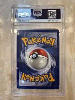 1999 Pokemon Fossil Holo 1st Edition Lapras PSA 8 NM-MT - Image 3