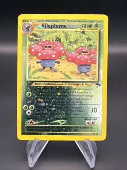Vileplume - Swirl - Reverse Holo - 17/18 Southern Islands - Pokemon TCG - 2001 - Image 1