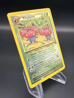 Vileplume - Swirl - Reverse Holo - 17/18 Southern Islands - Pokemon TCG - 2001 - Image 3