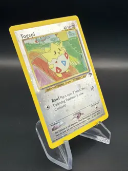 Togepi - Swirl - Reverse Holo - 4/18 Southern Islands - Pokemon TCG - 2001 - Image 2