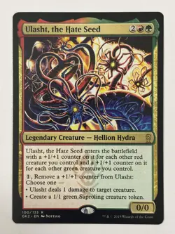 MTG Ulasht, the Hate Seed - Ravnica Allegiance: Guild Kits - Rare - Magic - Image 1