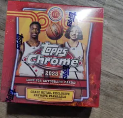 2025 Topps Chrome McDonald's All-American Basketball Mega Box FACTORY SEALED - Image 1