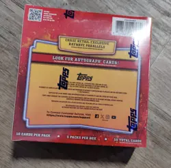 2025 Topps Chrome McDonald's All-American Basketball Mega Box FACTORY SEALED - Image 2
