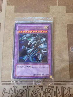 YUGIOH BLUE-EYES ULTIMATE DRAGON JMP-EN005 ULTRA LIMITED ED SEALED MINT - Image 1