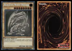 Blue-Eyes White Dragon (Ghost Rare) GFP2-EN175 1st Edition Ghost Rare Yugioh - Image 3