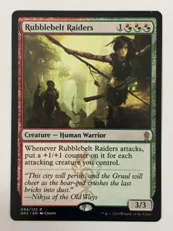 MTG Rubblebelt Raiders - Ravnica Allegiance: Guild Kits - Rare - Magic - Image 1