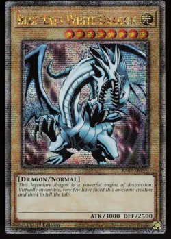 Blue-Eyes White Dragon (Quarter Century Secret Rare) RA03-EN079 Yugioh - Image 1